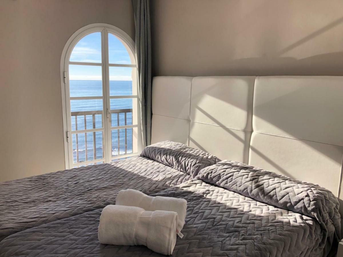 Balcon Del Mar 2-3 A, Apartament On The Beach Front La Cala De Mijas Exteriör bild
